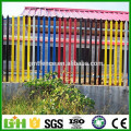 Hot Sale residential power coated galvanized steel palisade fence